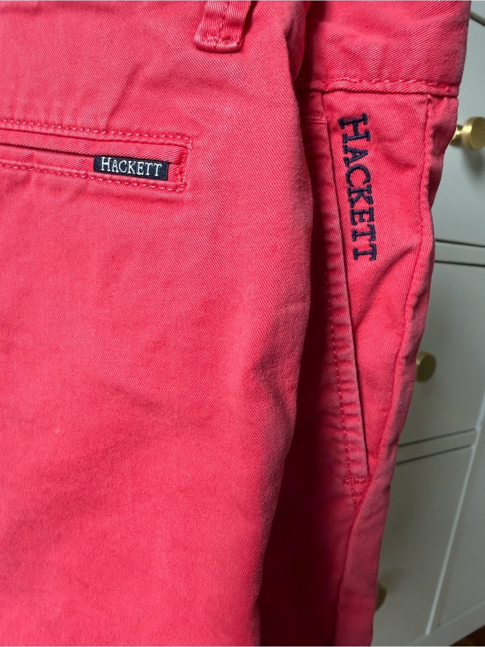 Hackett Boys Coral Pink Shorts